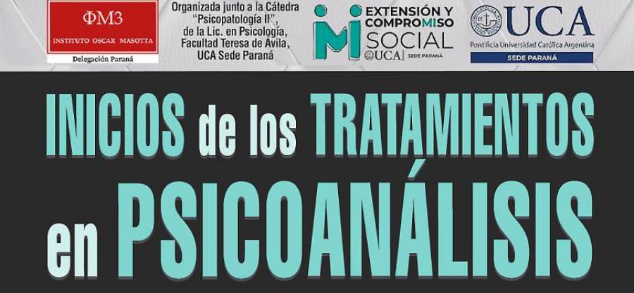 Inicios de los tratamientos en Psicoanálisis -  IOM3