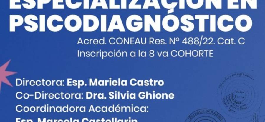 Especialización Psicodiagnóstico