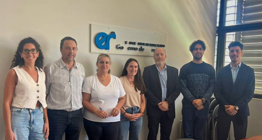 Reunión institucional con autoridades de la Dirección de Educación Superior del Consejo General de Educación