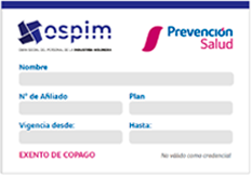tarjeta ospim