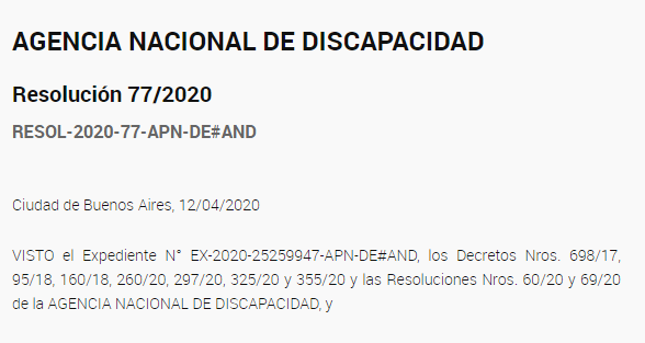 res circulacion discapacidad