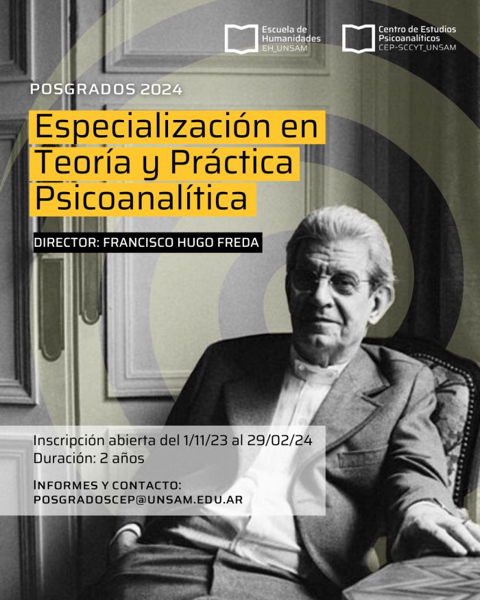 Especialización en Teoría y Práctica Psicoanalítica