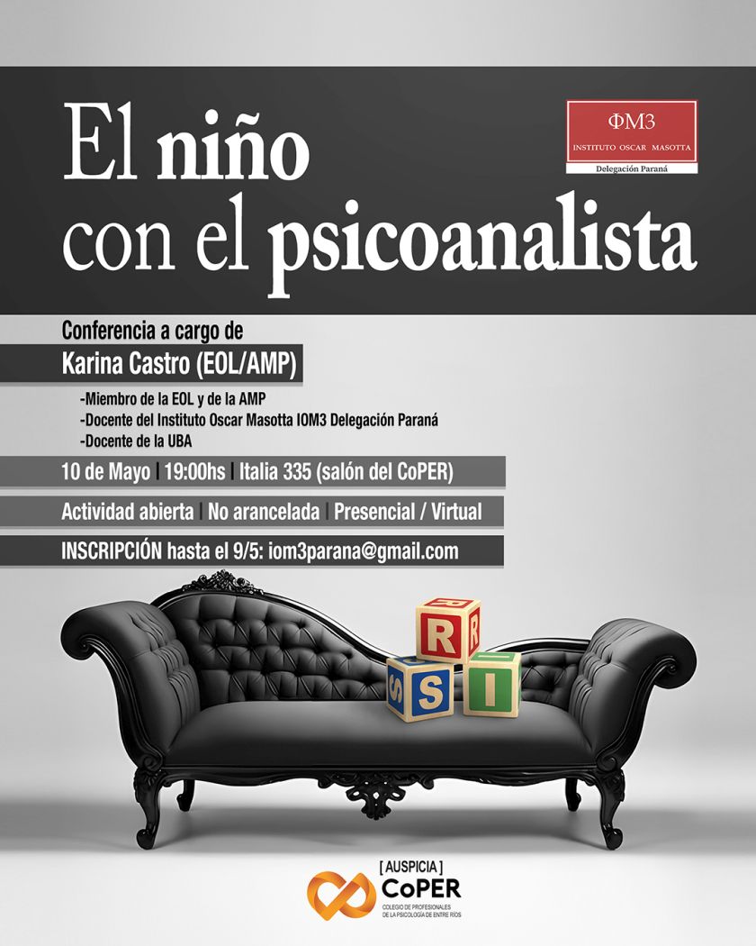 Flyer Conferencia iom coper