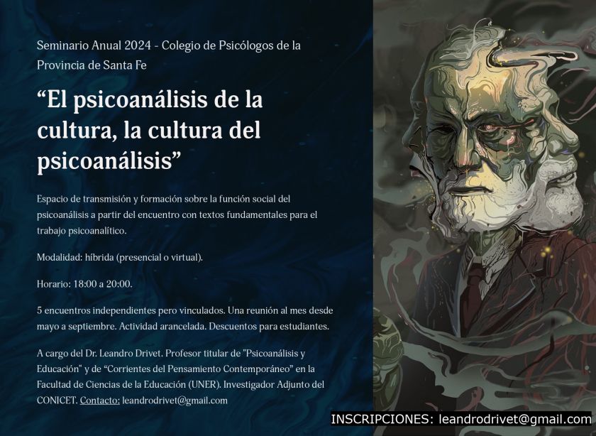 Flyer Seminario Drivet Col. Psi