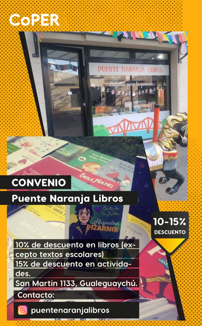 Puente Naranja Libros story