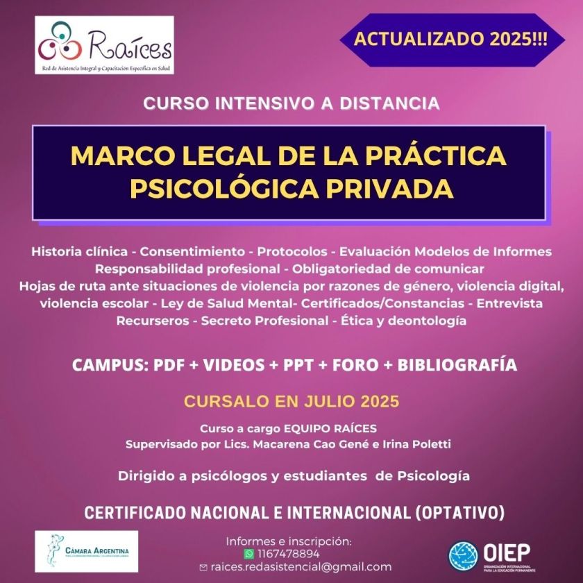 marco legal raices