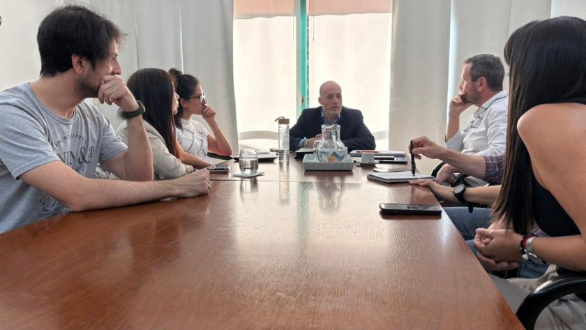 reunión con el Director General de Salud Mental del Ministerio de Salud de la Provincia