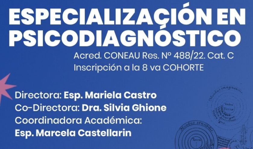 especializacion en psicodiagnostico