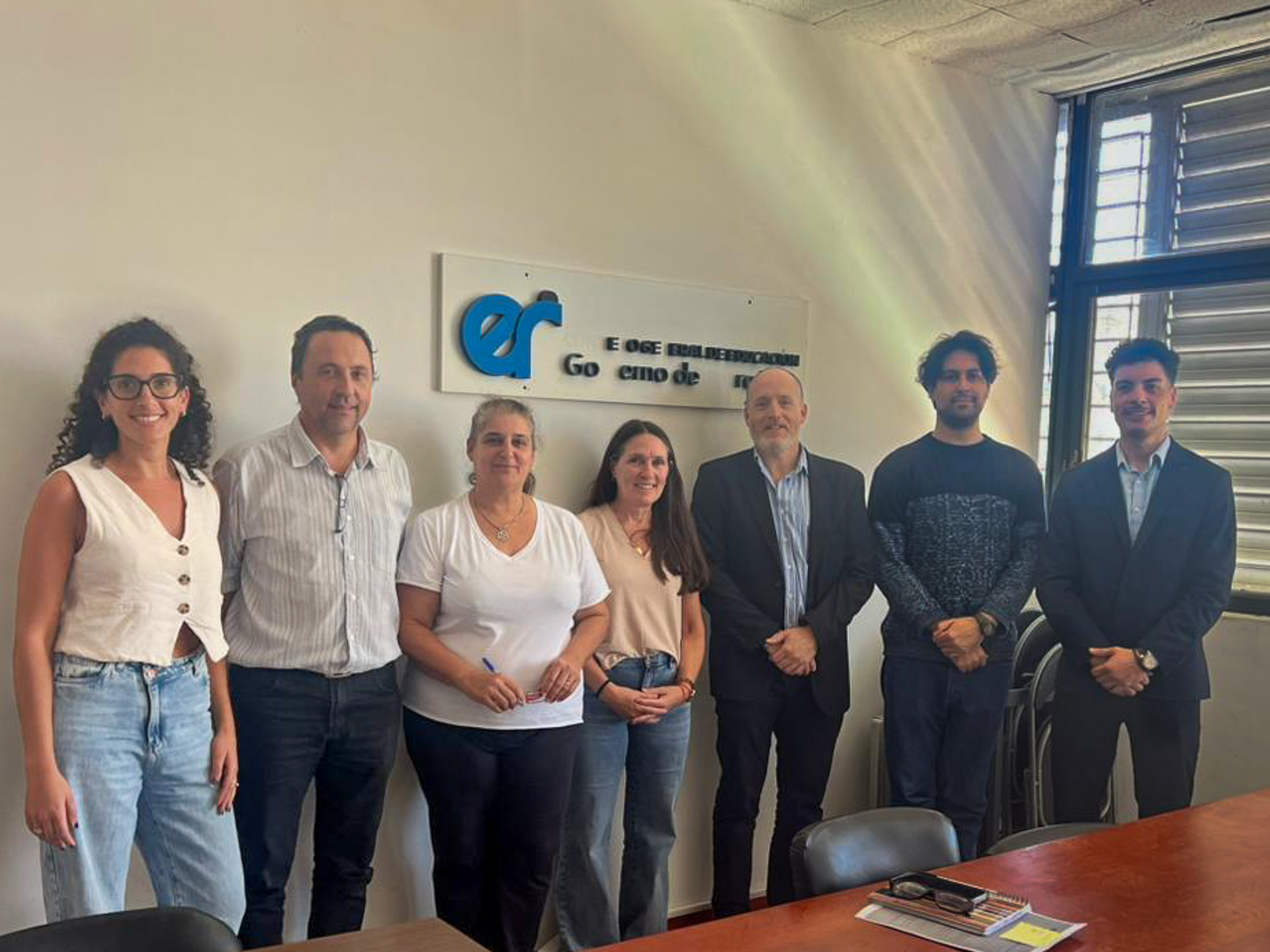 reunión institucional con autoridades de la Dirección de Educación Superior del Consejo General de Educación